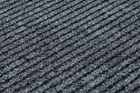 Dywany Łuszczów GIN Antislip Deurmat Grijs Gestreept 100x240 cm
