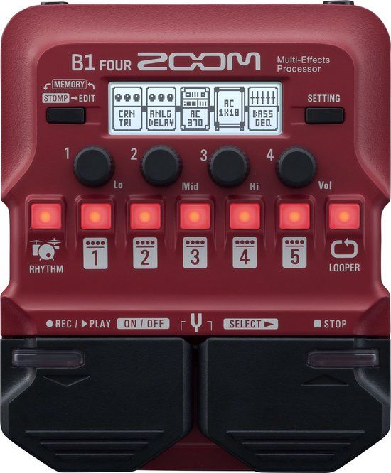 Zoom B1 Four Multi-Effects Processor