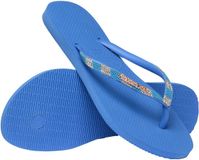 Havaianas Slim Glow FC-slippers Dames Blauw