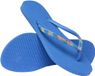 Havaianas Slim Glow FC-slippers Dames Blauw
