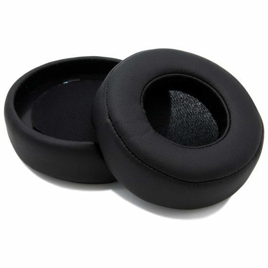 Mmobiel Koptelefoon oorkussens earpads geschikt voor: BEATS by Dr. Dre PRO / DETOX kunstleer - Zwart