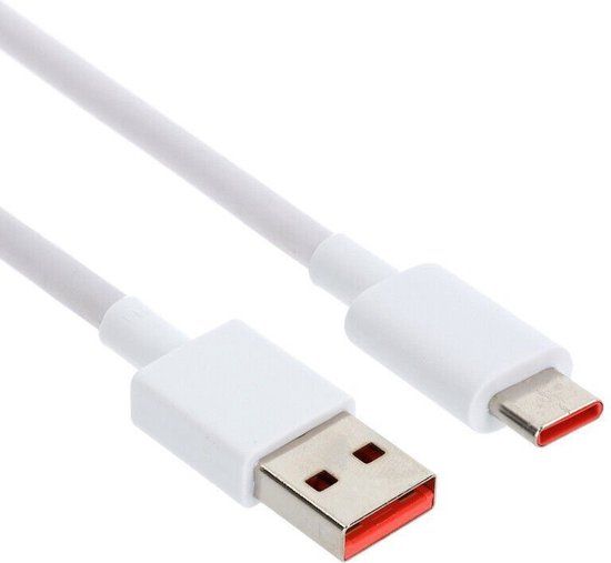 Xiaomi 6A USB-A to USB-C Cable - 1m - White