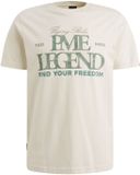 PME Legend Heren T-shirt Beige Maat S