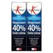 Lucovitaal Magnesium 40% Forte crème – 2 x 75 ml – lot promotionnel