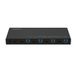 ROLINE KVM-switch, HDMI 4K, USB, 1 utilisateur - 4 pc, avec hub USB 3 ports