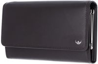 Golden Head Leren portemonnee Polo RFID Protect Damenbörse 2821 Dunkelbraun