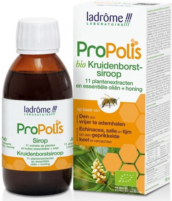 ladrôme Propolis Hoestsiroop met Honing