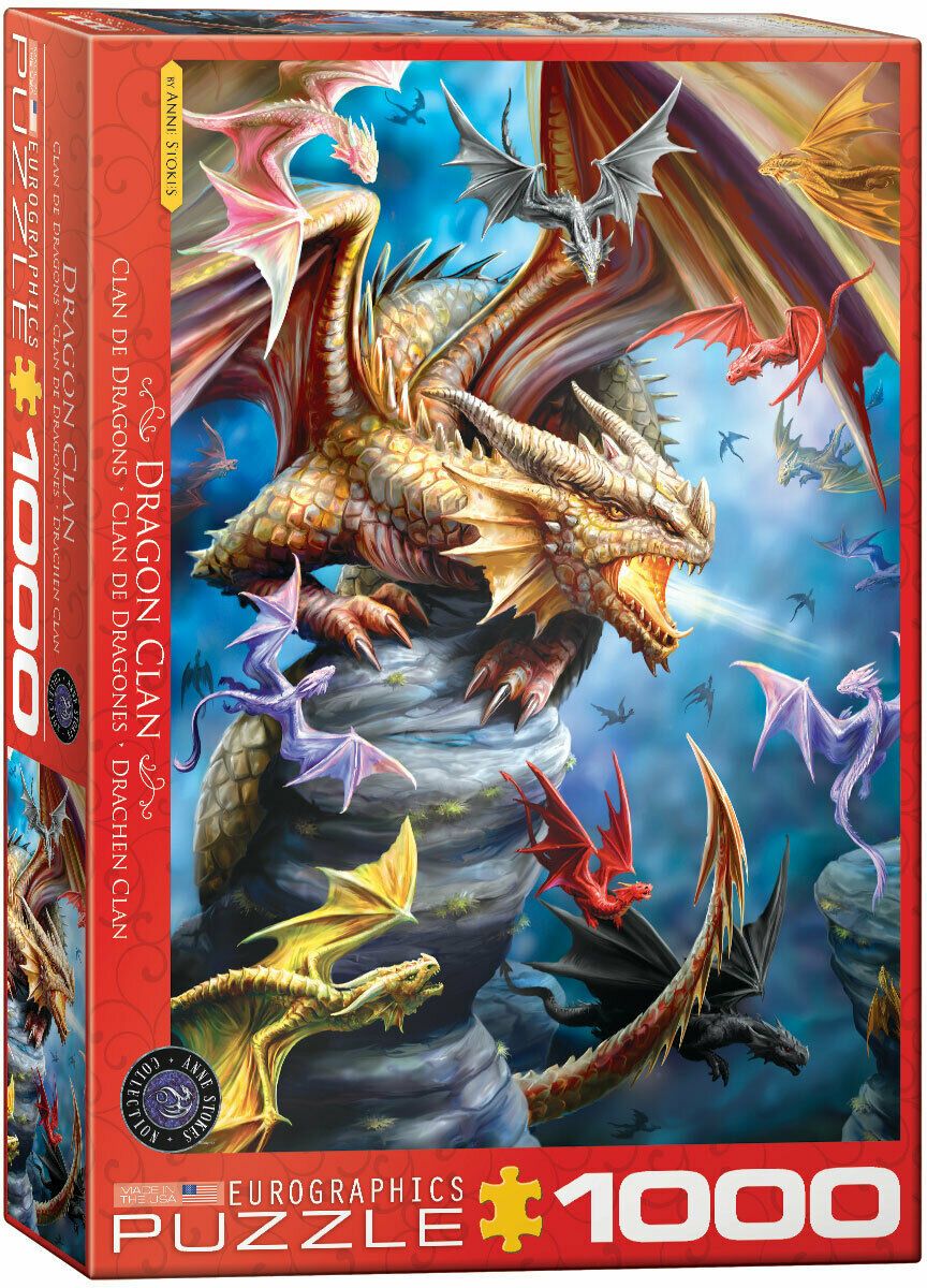 Eurographics Dragon Clan - Ann Stokes Puzzel (1000 stukjes)