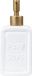 QUVIO Zeepdispenser - 470 ml - Wit met goud