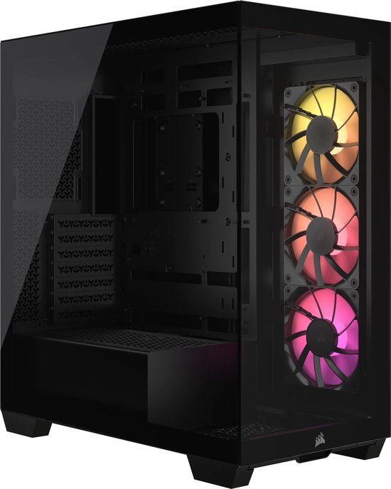Corsair 3500X ARGB Midi Tower Zwart - PC Case - Tempered Glass