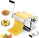 TOOLUCK 5 Coupe-pâte et machine à pâtes 2-en-1 avec 7 réglages d'épaisseur