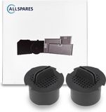 AllSpares Koolstoffilter (2 St.) voor Wijnkoelkasten geschikt voor Liebherr FreshAir 9447050 (40x40x26mm)