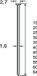 Dutack Brad SKN16 15 mm - 2500 Stuks