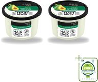 Organic Shop 2 x Haarmasker Avocado & Honey - Hydratant et Adoucissant - 250 ml