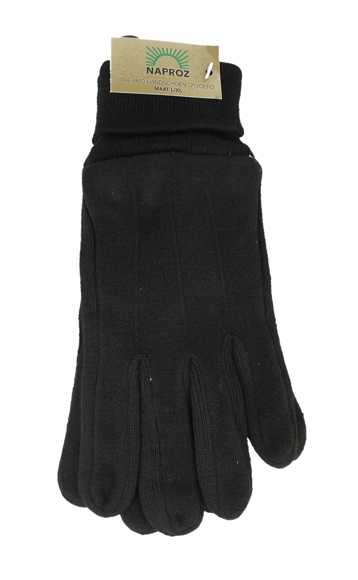 Naproz Thermo Handschoenen Zwart Maat S/M 1 Paar