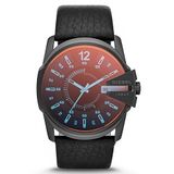 Diesel Chief Series Herenhorloge, chronograaf uurwerk met band in siliconen, roestvrij staal of leer, riem