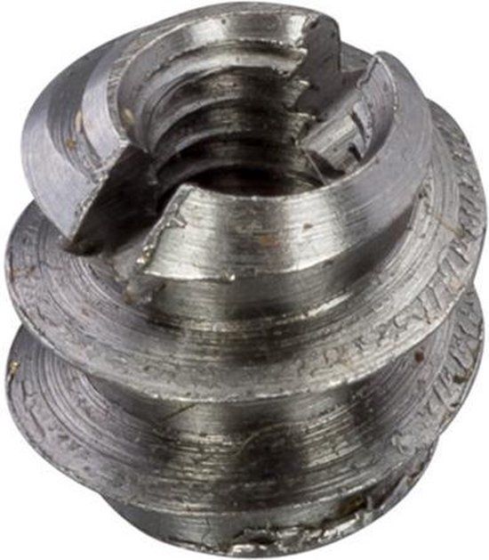 Hoenderdaal Fasteners Rampa Inslagmoer M4x8mm Blank staal - 100 stuks