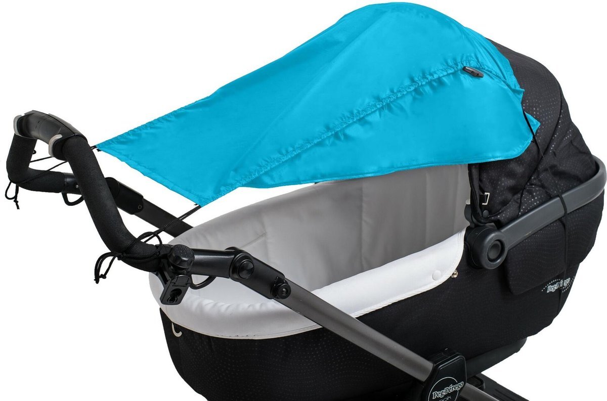 Alta bebe zonnezeil met zijbescherming lichtblauw blauw