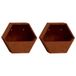 VidaXL Plantenbak Staal Roestkleur 30x10x25 cm