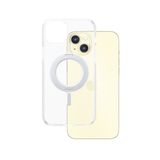PanzerGlass CARE by ® Feature Case Transparent w. Silver Kickstand & MagSafe iPhone 15 Plus