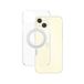 PanzerGlass CARE by ® Feature Case Transparent w. Silver Kickstand & MagSafe iPhone 15 Plus