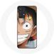 Samsung Galaxy A32 4G hoesje aap D. Luffy uit één stuk Manga anime