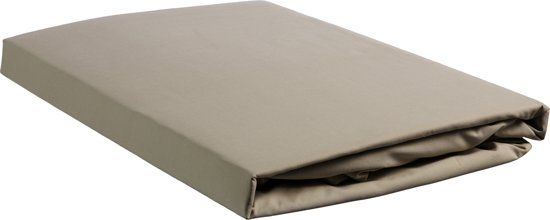 Beddinghouse Percale Split Topper Hoeslaken - Tweepersoons - 140x200 cm - Taupe