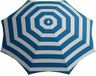 Parasol Rayures Blanc/Bleu Ø 180 cm