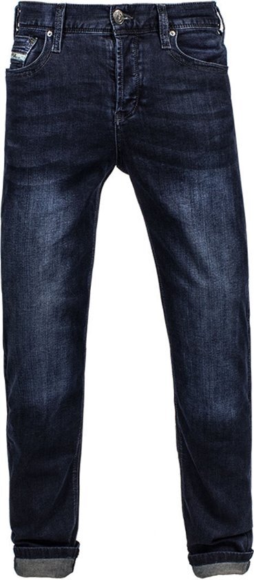 John Doe ORIGINAL DONKERBLAUW USED XTM MOTORJEANS 32/34