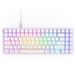NZXT Function 2 MiniTKL 2024 - Compact Optisch Gaming Toetsenbord - 8K Polling Rate - Optische Lineaire Schakelaars - Verstelbare Actuation - Double Shot PBT Keycaps - RGB - Hot Swap - Wit US (QWERTY)