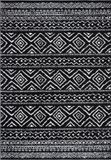 Safavieh Vloerkleed Borja Zwart Polypropyleen 122 x 183 cm