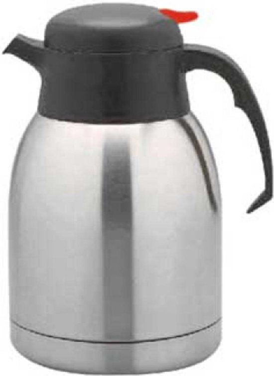 Thermosteel Thermoskan - 1.5 L - Grijs - RVS - Met Handgreep