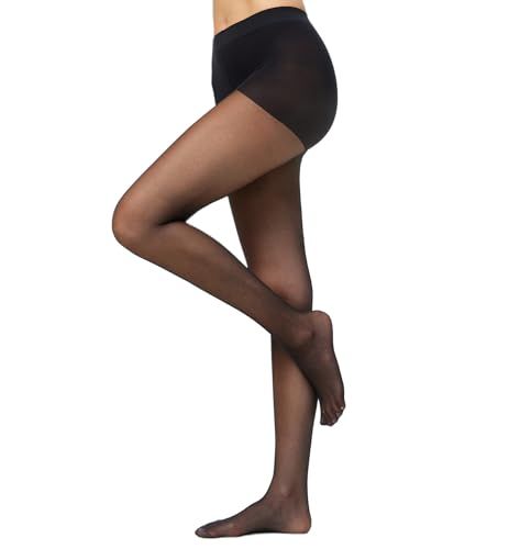 Nur Die Goodbye panty dames zwart 20 denier 40/44