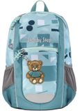 Step by Step Kiga Maxi Backpack 10L Teddy Carlo Lichtblauw
