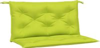vidaXL Tuinbankkussens 2 stuks 100x50x7 cm Oxford stof heldergroen