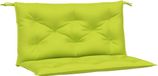 vidaXL Tuinbankkussens 2 stuks 100x50x7 cm Oxford stof heldergroen