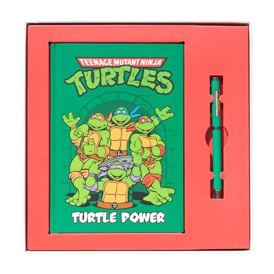 Grupo Erik Teenage Mutant Ninja Turtles - A5 Premium Notitieboek met Pen Set - Multicolours