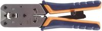 Toolland Professionele krimptang, Blauw/Oranje