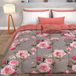 PETTI Artigiani Italiani - Sprei, winterdekbed, eenpersoonsdekbed, dubbelzijdig, eenkleurig, digitale print, 20 modder, 100% anti-allergische microvezel, gemaakt in Italië