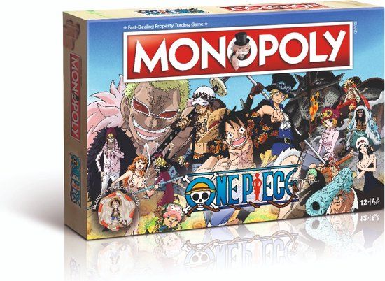 Winning Moves Monopoly One Piece - Engelstalig Bordspel