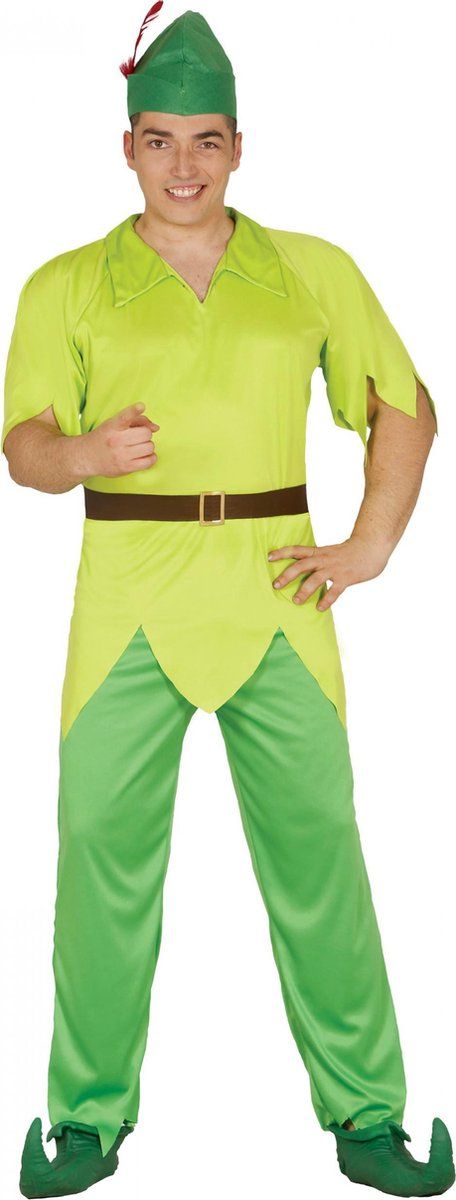 Fiestas Guirca Boogschutter Verkleedpak Heren Groen Maat M