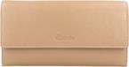 Esquire Leren Portemonnee Peru Ladies Purse Taupe Beige