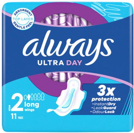 Always Ultra Long Plus Size 2 - 11 stuks