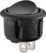 TRU COMPONENTS TC-R13-208F-02 Interrupteur à bascule 250 V/AC 10 A 1x arrêt/(marche) Momentané 1 pièce(s)