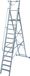 Krause STABILO instapladder met grote platform en veiligheidsbeugel en ketting, 12 treden, modelnummer 127563