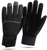 Rogelli Chronos Gants de vélo Hiver - Gants d'hiver Hommes - Noir - Taille XL