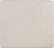 roba Luiermat Luxe 85x75 - PU Leer - Design Grijs Gewatteerd