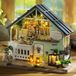 Maison de poupée miniature - Kit de bricolage en bois - Studio de plantes vert - Pour adultes