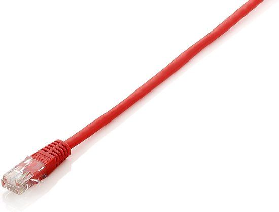 Equip 625426 Patch cable [U/UTP Cat6 26AWG 250Mhz 10m Red]