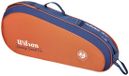 Wilson Roland Garros 2026 Team 3 racket bag Blauw/Oranje